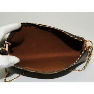 Louis Vuitton Monogram Shoulder Eva Bag Brown